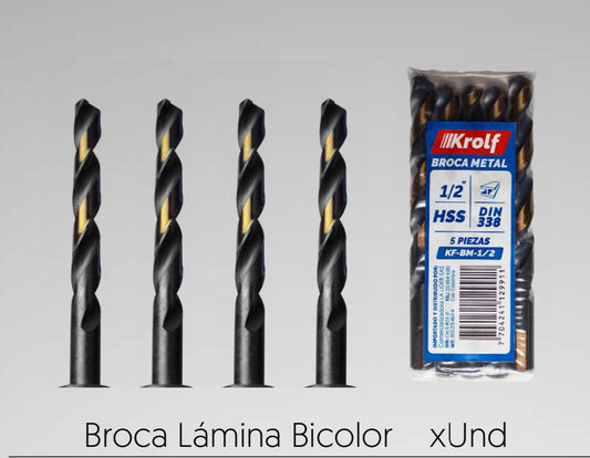 Broca Lamina Bicolor 5-16